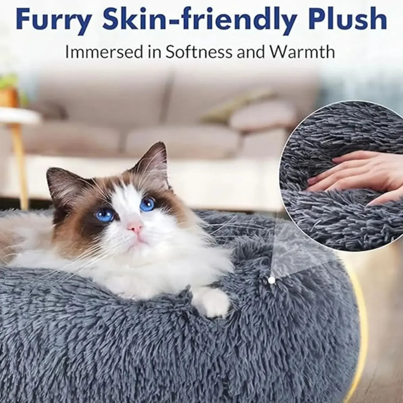 Luxury Plush Pet Sanctuary Bed™